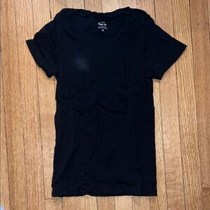 J. Crew Classic Black Short Sleeve Tee
